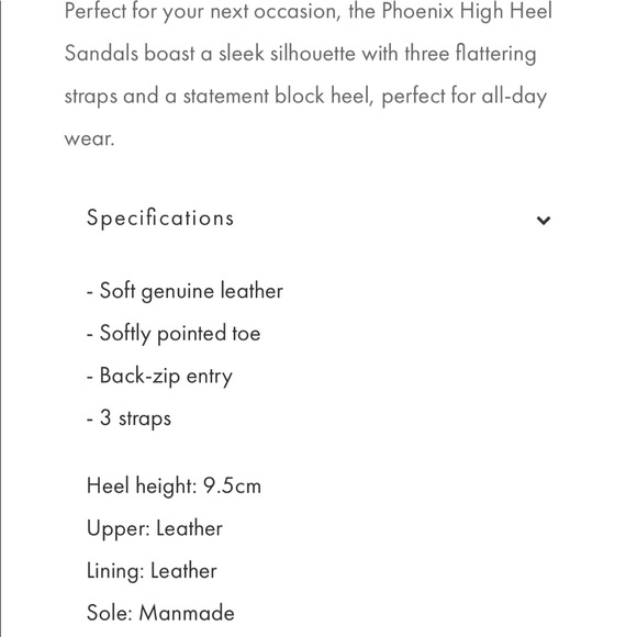 Joe Mercer Phoenix High Heel Sandals Bone Leather - Picture 3 of 6